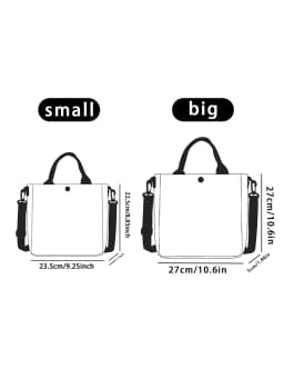 Vintage Distressed Skull Print Tote Bag Detachable Strap Crossbody Handbag For Women Daily Shopping