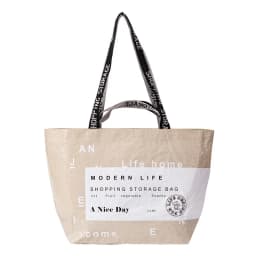 Large-capacity Supermarket Grocery Shopping One-shoulder Portable PP Woven Shopping Bag for Retail Stores, Boutique