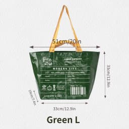 Large-capacity Supermarket Grocery Shopping One-shoulder Portable PP Woven Shopping Bag for Retail Stores, Boutique