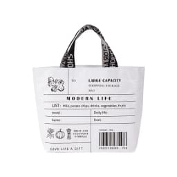 Large-capacity Supermarket Grocery Shopping One-shoulder Portable PP Woven Shopping Bag for Retail Stores, Boutique