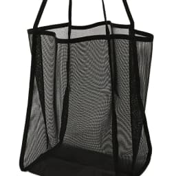 1 Large Capacity Solid Color Mesh Shoulder Bag - Beach Storage Bag, Summer Travel Toiletry Bag, Shopping Tote Bag for Outings