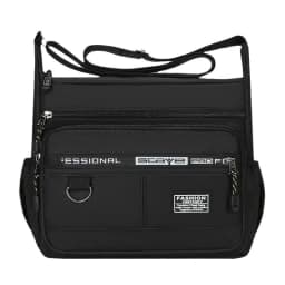Men Crossbody Bag Single Shoulder Bags Big Capacity Commuter Storage Bag Fashion Multi-Pockets Business Travel Crossbody Bags