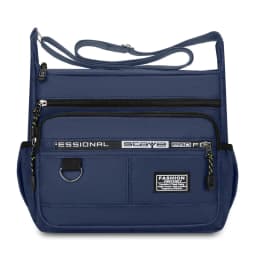Men Crossbody Bag Single Shoulder Bags Big Capacity Commuter Storage Bag Fashion Multi-Pockets Business Travel Crossbody Bags