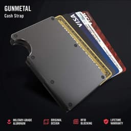 Rfid Credit Card Holder Slim Metal Magic Wallets Men Women Thin Mini Id Bank Cardholder Aluminium Alloy Case Wallet for Men