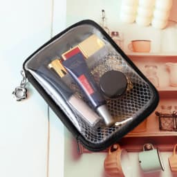 NEW Portable Lipstick Transparent Touch-Up Cosmetic Pouch Cosmetic Organizer Travel Bluetooth Headphone Charging Cable Pouch