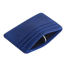 Mini Travel PU Leather Card Holder Wallet Lizard Pattern ID Window Case for Men Women Compact Wallet Organizer