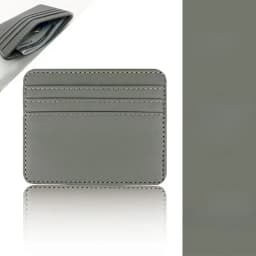 1Pc Pu Leather ID Card Holder Candy Color Bank Credit Card Box Multi Slot Slim Wallet for Women Men Business Card Cover