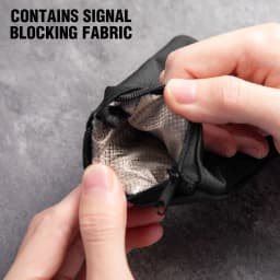 RFID Blocking Anti-Theft Hidden Clip Stash Money Belt Travel Pouch Credit Card/ID Cash Key Holder for Women & Men
