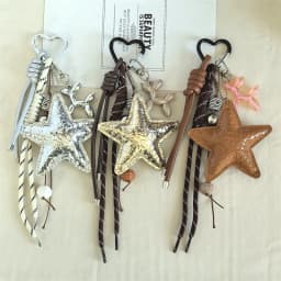 2026 New PU Leather Starfish Bag Charm Cute Decorative Keychain Decoration Fashion Braided Rope Bag Accessorie