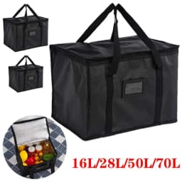 2025 New Insulated Lunch Bags Food Storage Container Convenient Takeaway Delivery Tote Pouch Durable High Quality Warm Cold Bag