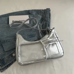 Y2k Harajuku Shoulder Bag Women Korean Transparent Ita Bag School Crossbody Bag Female Japanese Designer Preppy Handbag Purse