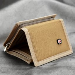 Korean Version, Wallet Zipper Coin Bag Multi-Function Classic Hot Wallet Khaki Card Bag Folding