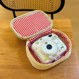 Ins-style Plush Makeup Bag Featuring Strawberry Embroidery, Portable Lightweight Storage Bag, Great for Daily Use & Outdoor Trip