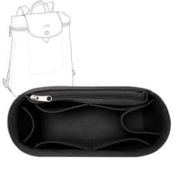 Felt Purse Organizer Insert with Multi Pockets, Bag-in-Bag Liner for Handbags & Backpacks, Travel Makeup Storage Bag