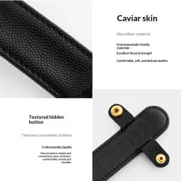 Bag Shoulder Pads For Chanel 25Bag Pressure-reducing Leather Shoulder Rest Anti-slip Bag Strap Anti-strangulation Bag Accessory