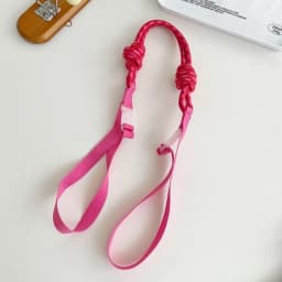Knitted Small Bag Extension Belt Wrist Bag Colorful Pull Button Case Shoulder Strap Korean Fashion Bag