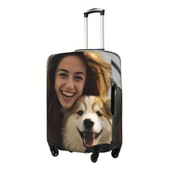 Custom Luggage Covers - Personalize with Your Name, Photos, and Logos | Durable Polyester | Washable Travel Accessories—the Perf