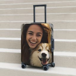 Custom Luggage Covers - Personalize with Your Name, Photos, and Logos | Durable Polyester | Washable Travel Accessories—the Perf