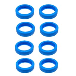 8pcs Silicone Luggage Wheel Covers Suitcase Caster Protectors Reduce Noise Trolley Box Casters Cover Travel Luggage Accessories
