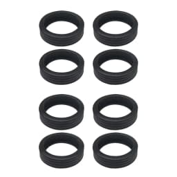 8pcs Silicone Luggage Wheel Covers Suitcase Caster Protectors Reduce Noise Trolley Box Casters Cover Travel Luggage Accessories