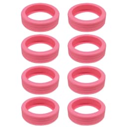 8pcs Silicone Luggage Wheel Covers Suitcase Caster Protectors Reduce Noise Trolley Box Casters Cover Travel Luggage Accessories