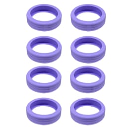 8pcs Silicone Luggage Wheel Covers Suitcase Caster Protectors Reduce Noise Trolley Box Casters Cover Travel Luggage Accessories