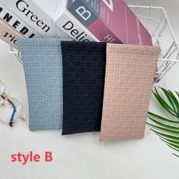 Self-Closing Artificial Leather Long Wallet Passport Driver's License ID Holder Headphone Data Cable Storage Cash Pouch