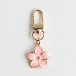 White Pear Blossom Keychain Cute Accessories Keychain Couple Matching Keyrings Pendant Wholesale Items For Boutique