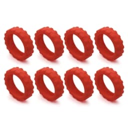 Universal Travel Luggage Caster Shoes Silicone Suitcase Wheels Protection Cover Reduce Wheel Wear Reduce Noise Wheels Protector