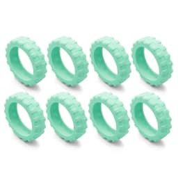 Universal Travel Luggage Caster Shoes Silicone Suitcase Wheels Protection Cover Reduce Wheel Wear Reduce Noise Wheels Protector