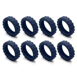 Universal Travel Luggage Caster Shoes Silicone Suitcase Wheels Protection Cover Reduce Wheel Wear Reduce Noise Wheels Protector