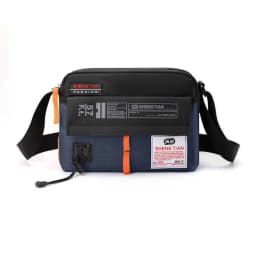 New Nylon Casual Crossbody Bag Color Contrast Waterproof Single Shoulder Bags Horizontal Large Capacity Sports Messenger Bags