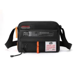 New Nylon Casual Crossbody Bag Color Contrast Waterproof Single Shoulder Bags Horizontal Large Capacity Sports Messenger Bags