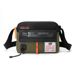 New Nylon Casual Crossbody Bag Color Contrast Waterproof Single Shoulder Bags Horizontal Large Capacity Sports Messenger Bags