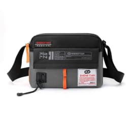 New Nylon Casual Crossbody Bag Color Contrast Waterproof Single Shoulder Bags Horizontal Large Capacity Sports Messenger Bags