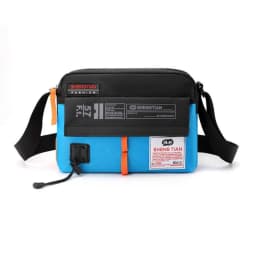 New Nylon Casual Crossbody Bag Color Contrast Waterproof Single Shoulder Bags Horizontal Large Capacity Sports Messenger Bags