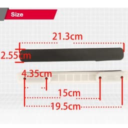 Universal Multi Colored Luggage Handle Plastic Replacement Luggage Accessories Portable Universal Suitcase Handle Bag