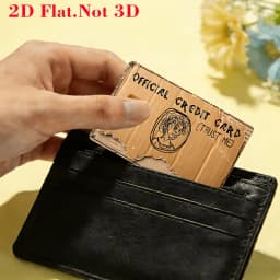 Funny Credit Card Sticker 2D Flat Skin PVC Waterproof Debit Card Cover Decal Bank Card Protector No Bubble EBT Gift
