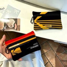 K-Kodak Retro-Vintage Multifunctional Oxford Cloth Small Pouch With Hook Mini Coin Wallet Earbud Storage Bag