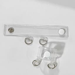 2pcs High Quality PVC Bag Strap Extension Buckle Transparent Bag Strap Clip Backpack Buckle Bag