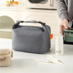 Picnic Handbag & Reusable Lunchbox, Insulated Bento Lunch Bag, Aluminium Foil Liner Lunch Pack Portable Ice Bag for Food Storage