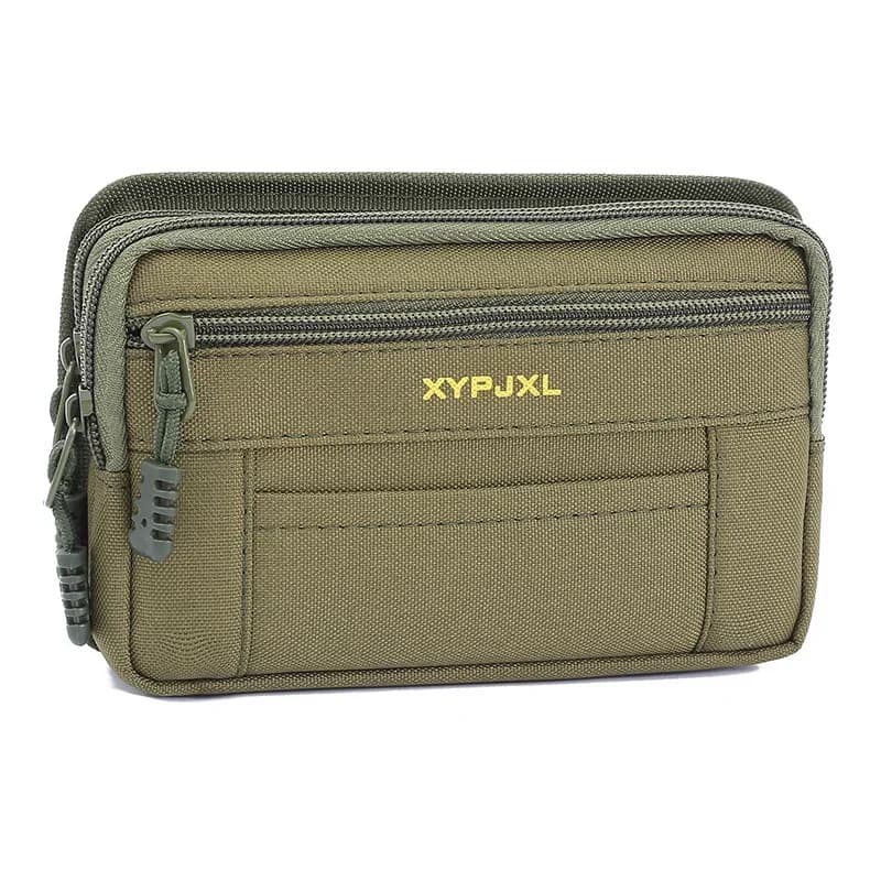 Men's Waterproof Tactical Waist Pack with Molle System - Nylon Bum Bag for Outdoor Military Sport Hunting Mobile Phone & Travel