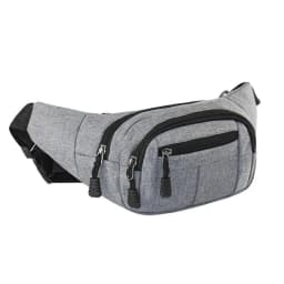 Men's Breast Package Waterproof Outdoor Sports Bag Canvas Pouch Korean-style Waist Bag Fanny Pouch Crossbody Male Banana Bag