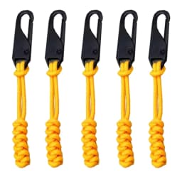 Portable Outdoor Bag Zipper Puller Metal Zipper Head Slider Detachable Wear-resistant Weave Zippers Pull DIY Sewing Accessorie