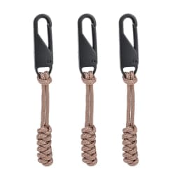 Portable Outdoor Bag Zipper Puller Metal Zipper Head Slider Detachable Wear-resistant Weave Zippers Pull DIY Sewing Accessorie