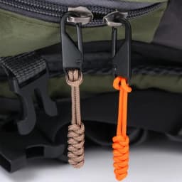 Portable Outdoor Bag Zipper Puller Metal Zipper Head Slider Detachable Wear-resistant Weave Zippers Pull DIY Sewing Accessorie