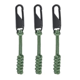 Portable Outdoor Bag Zipper Puller Metal Zipper Head Slider Detachable Wear-resistant Weave Zippers Pull DIY Sewing Accessorie