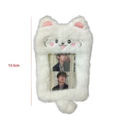 Fashion Multifunctional Photocard Case Bear/Rabbit/Chick Photo Card Holder Cute Cartoon Cards Sleeve Gift