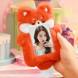 Fashion Multifunctional Photocard Case Bear/Rabbit/Chick Photo Card Holder Cute Cartoon Cards Sleeve Gift