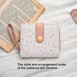1pc Cute Cat Girls Wallet Short Student ID Bank Card Holder Money Bag Zipper Wallets for Women Key Storage Purse Coin Purse